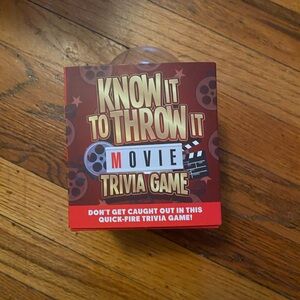 Movie Trivia Game - Know It to Throw It